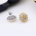 Boucles D'oreilles Fleur Fretworks Dense 5298