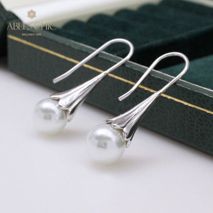 Boucles d'oreilles Crawler Pétale de Nacre 5265