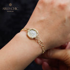 Bracelet Hélios en pièces de lires byzantines