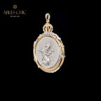 Pendentif de pièce byzantine uniquement