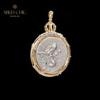 Pendentif de pièce byzantine uniquement