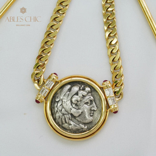 Collier médaillon byzantin Alexandra III