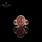 Bague médaillon sceau byzantin