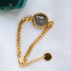 Bracelet chaîne gourmette byzantine 5717