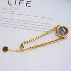 Bracelet chaîne gourmette byzantine 5717