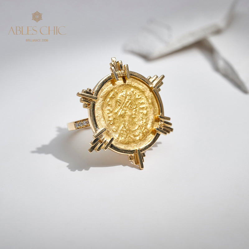 Bague grecque en or
