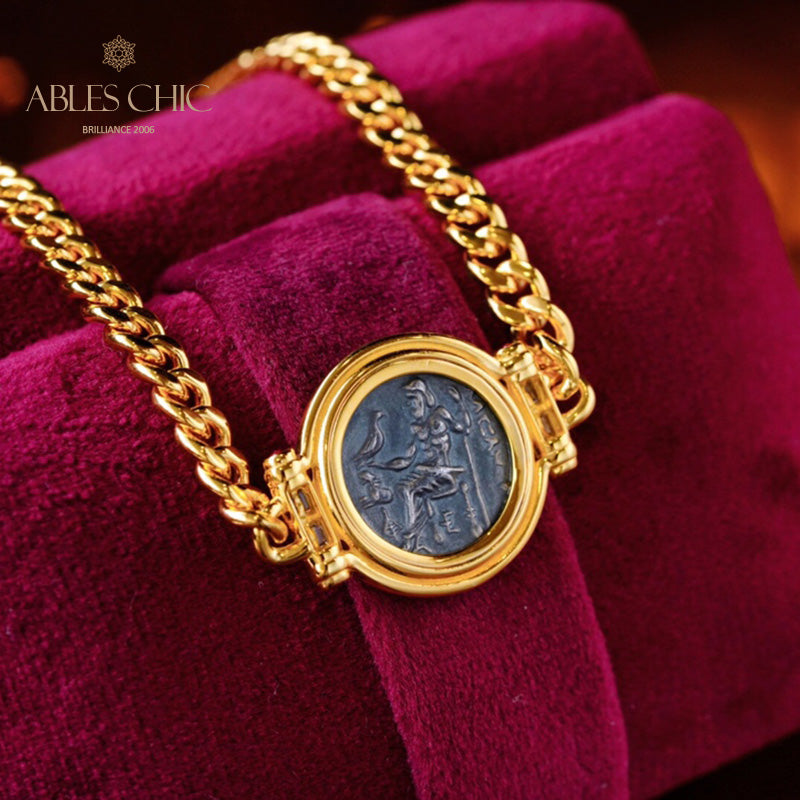 Bracelet pièce de monnaie romaine 6063