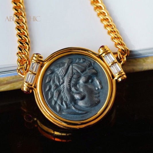 Collier de pièces antiques grecques 6043