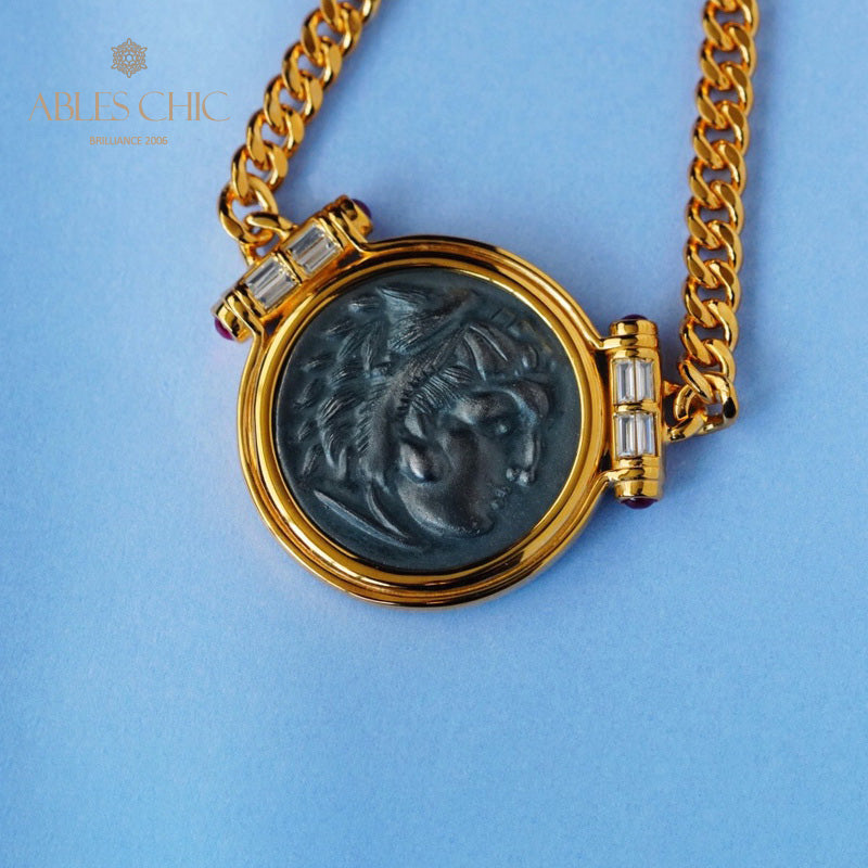 Collier de pièces antiques grecques 6043