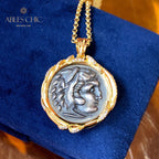Colliers de pièces de monnaie byzantines 6073