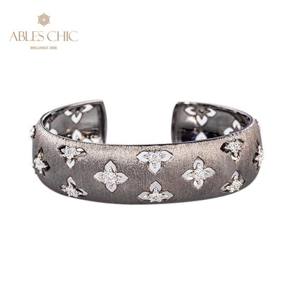 Bracelet Floral Trèfles Soyeux 5058