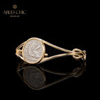 Bracelet grec Heracles Lira Coins