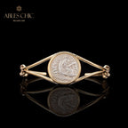 Bracelet grec Heracles Lira Coins