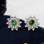 Boucles d'oreilles étoiles florales 5627