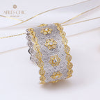 Bracelet Floral en Dentelle Aérée 5164