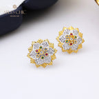 Boucles D'oreilles Fleur Fretworks Dense 5298