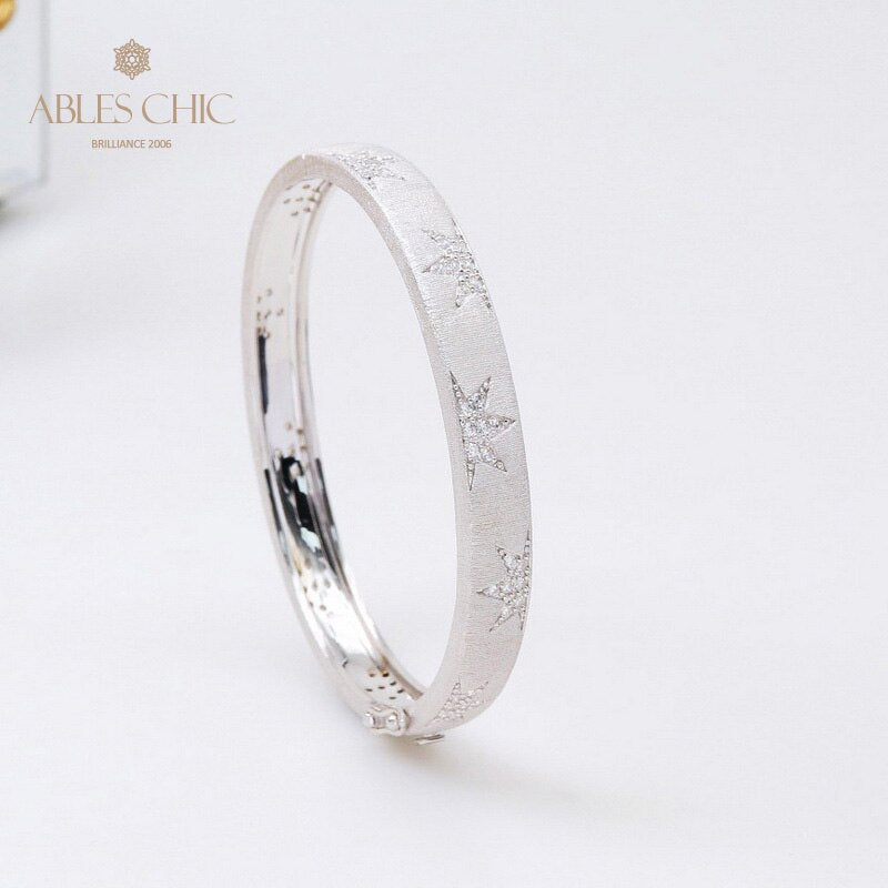 Bracelet Soyeux Feuille Étoilée 5522