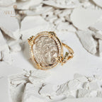 Bague pendentif Héraclès antique