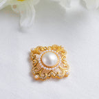 Pendentif halo en filigrane de perles Mabe 5821