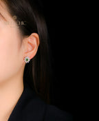 Boucles d'oreilles étoiles florales 5627