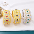 Bracelet Soyeux Fleurs de Rubis 5605