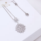 Collier Étoilé Filigrane Nid d'Abeille 5007