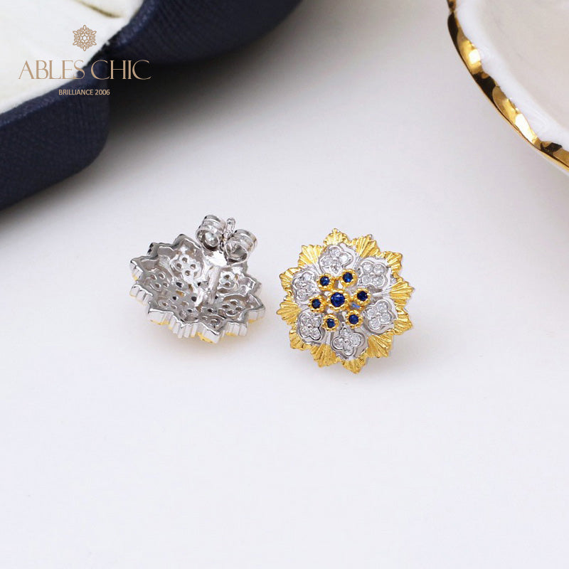 Boucles D'oreilles Fleur Fretworks Dense 5298