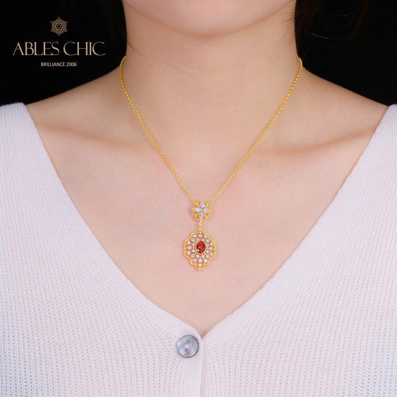 Collier aéré en nid d'abeille 5308