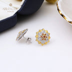 Boucles D'oreilles Fleur Fretworks Dense 5298