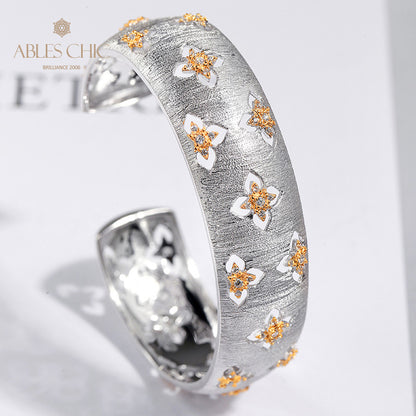 Bracelet Floral Trèfles Soyeux 5058