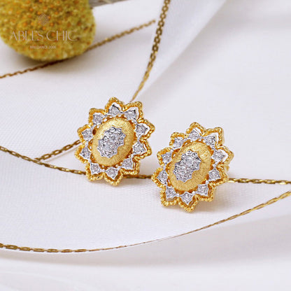 Boucles d'oreilles fleurs Fretwork Blossoms 5262