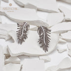 Boucles d’oreilles antiques de lustre d’aiguille de pin 5991