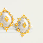 Boucles d'oreilles soyeuses ajourées denses 203734