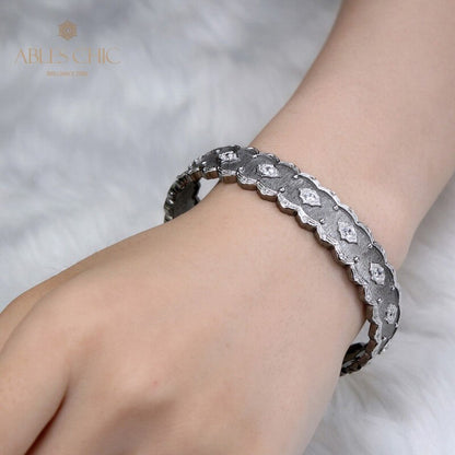 Bracelet Fretworks en Tissu Soyeux 5433