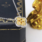 Fleur de prunier en filigrane 5428