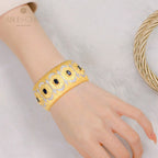 Bracelet Soyeux Fleurs de Rubis 5605