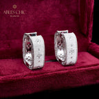 Boucles d'oreilles Trèfle Zircon 5773