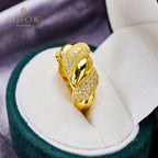 Bague Fleur Pavée Infini 5977