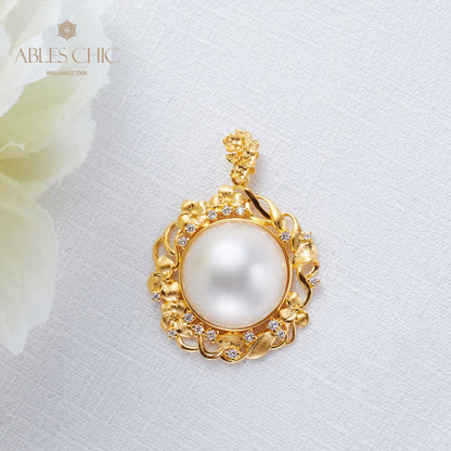 Pendentif halo guirlande de perles Mabe 5819