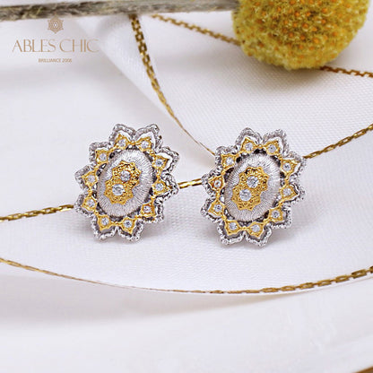 Boucles d'oreilles fleurs Fretwork Blossoms 5262