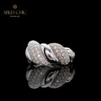 Bague Fleur Pavée Infini 5977