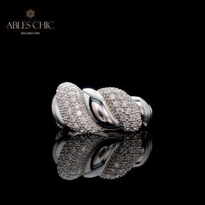 Bague Fleur Pavée Infini 5977
