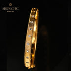 Bracelet soyeux élément en tissu 203588