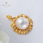 Pendentif halo guirlande de perles Mabe 5819