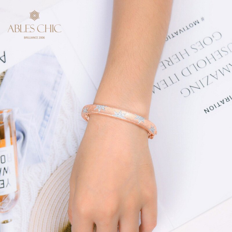 Bracelet Soyeux Feuille Étoilée 5522