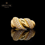 Bague Fleur Pavée Infini 5977