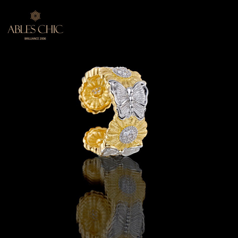 Bague Fleur de Marguerite Papillon 5931