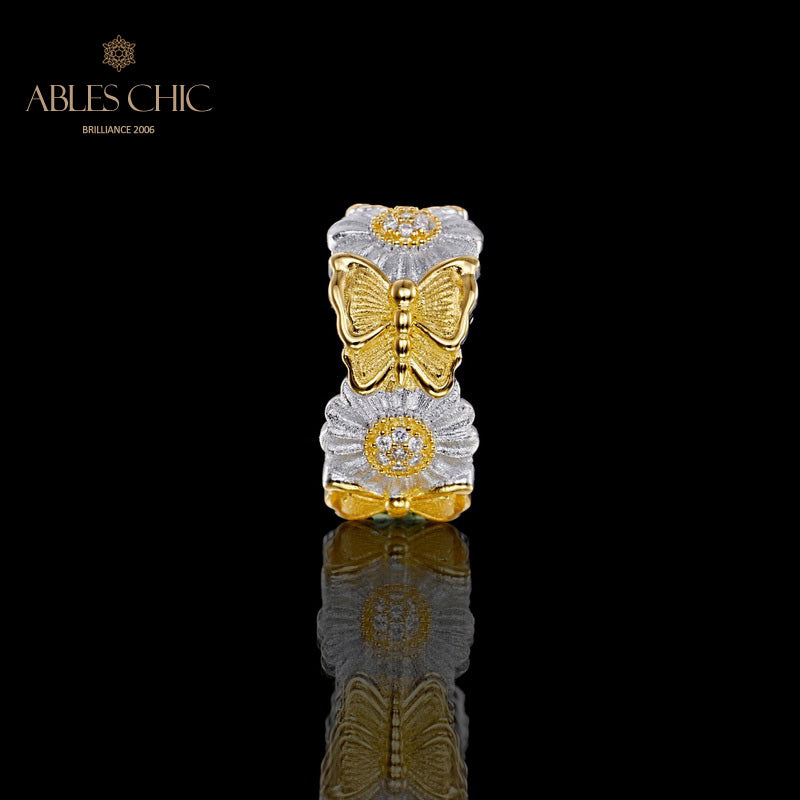 Bague Fleur de Marguerite Papillon 5931