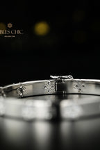 Bracelet trèfles hautement polis 203707