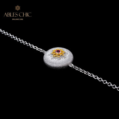Bracelet Dôme en Tissu 5975
